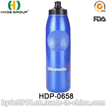 2017 Viagem BPA Livre Plástico Esporte Garrafas de Água, PE Garrafas de Água Corrente De plástico (HDP-0658)